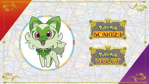 *REGALO *Sprigatito de Liko / Pokémon Scarlet o Pokémon Violet