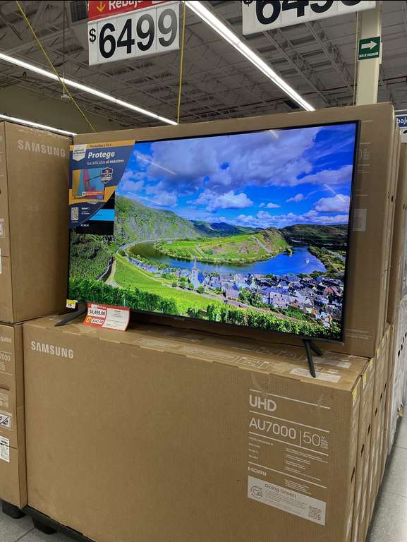 Walmart Tlahuac (Probablemente nacional): Varios Smart TV de 50 al mismo Precio