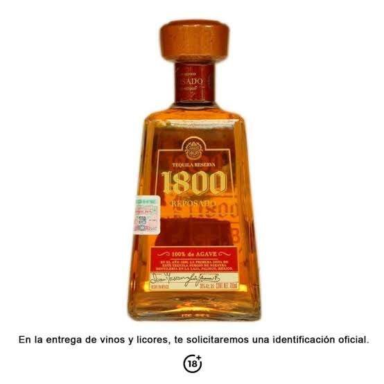 Walmart Super: Tequila 1800 en buen precio