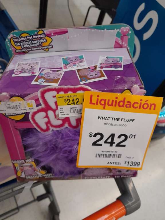 Walmart: WTF! what the fluff liquidación 0.01
