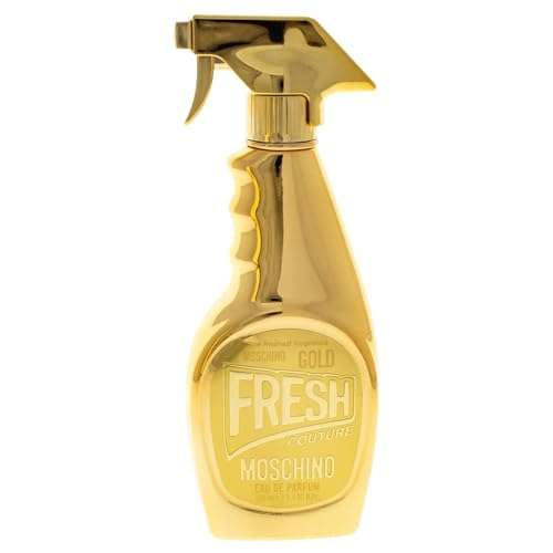 Amazon: Perfume Moschino Gold Fresh Couture EDP, Para limpiar el aire a su alrededor :D