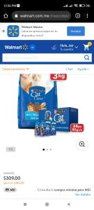 Walmart: Alimento para gatos Cat Chow 3kg + 24 sobres de 85 gr c/u