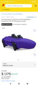 Mercado Libre: Control dualSense PS5 galactic purple
