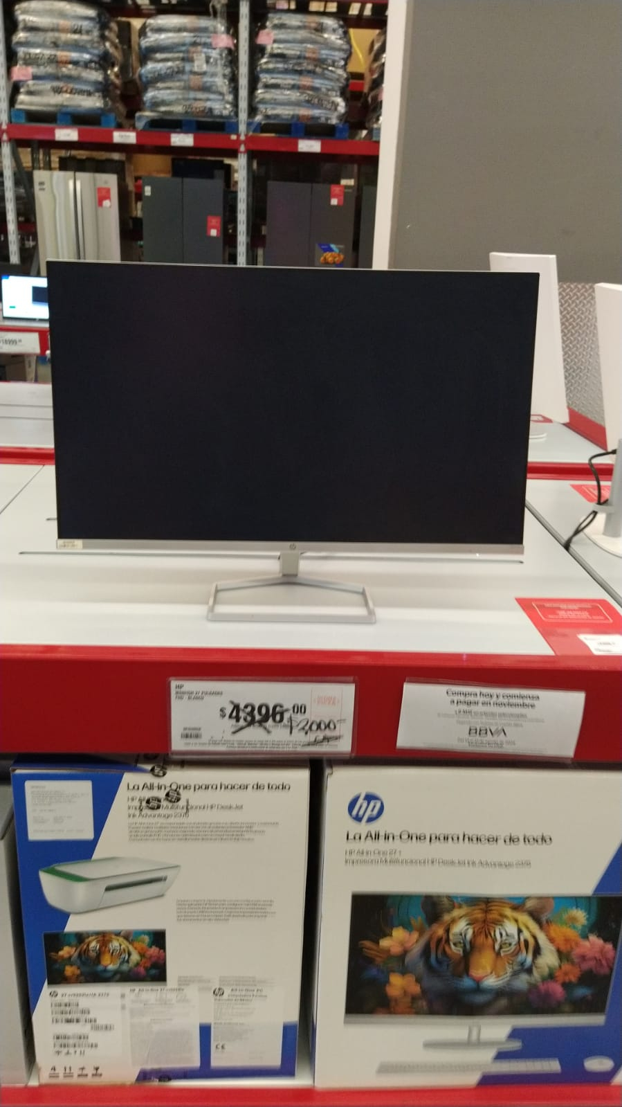 Sam's Club: Monitor HP 27" 100 Hz liquidación