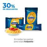 Chedraui: 30% de descuento/bonificación en todas las pastas para sopa Italpasta