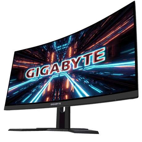 CyberPuerta: Monitor Gamer Curvo Gigabyte G27FC LED 27", 1ms, Full HD, FreeSync, 165Hz, HDMI, Bocinas Integradas (2 x 4W), Negro