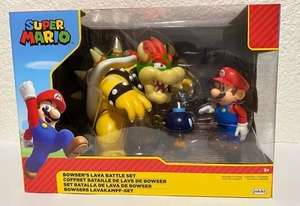 Walmart - Super Mario vs Bowser Batalla de Lava Set