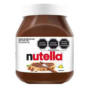 HEB: Nutella en HEB. 3 frascos de 650 gramos por 202 pesos (67/frasco)