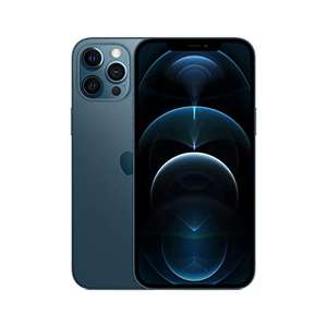 Amazon: Apple iPhone 12 Pro Max, 512GB, Azul (Reacondicionado) Condición excelente