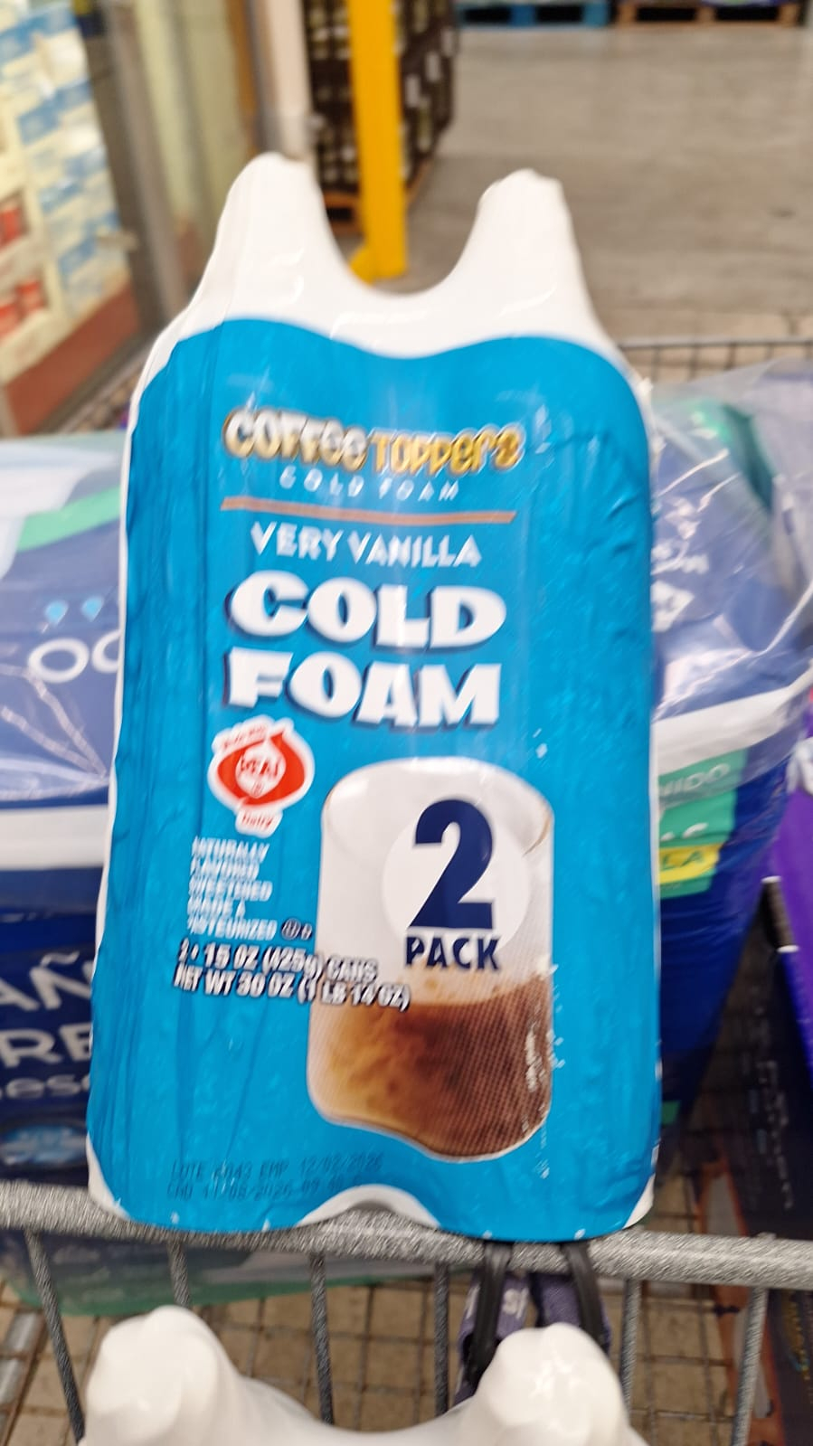 Sam's Club: Cold foam vainilla