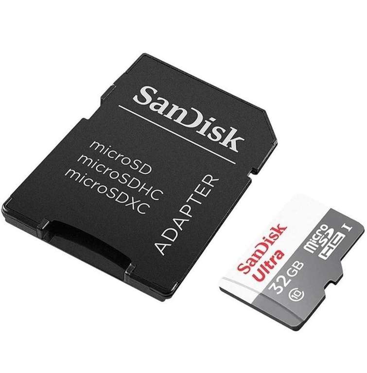 Amazon: Micro SD Sandisk Ultra 32 GB