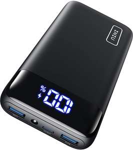 Amazon: INIU Power Bank 20000mAh, 22.5W Carga Rápida Bateria Portatil PD3.0 QC4.0, USB C