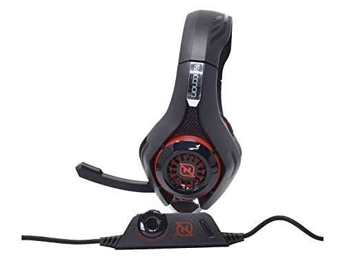 Amazon: NECNON Audífonos Diadema Headset Gamer Nbhg-Viper con Micrófono Control de Volumen Cancelación de Ruido