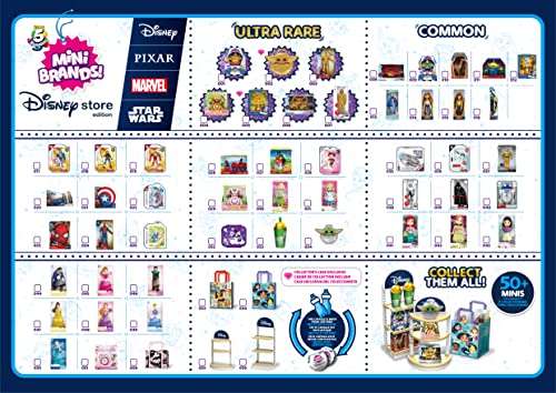 Amazon - Set de Mini Brands Disney Store (miniaturas de juguetes para los que dicen que el tamaño no importa)