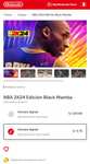 Nintendo eShop Perú - NBA 2K24 Edición Black Mamba a menos de un dólar