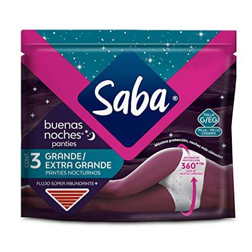 Amazon: SABA Buenas Noches Panties