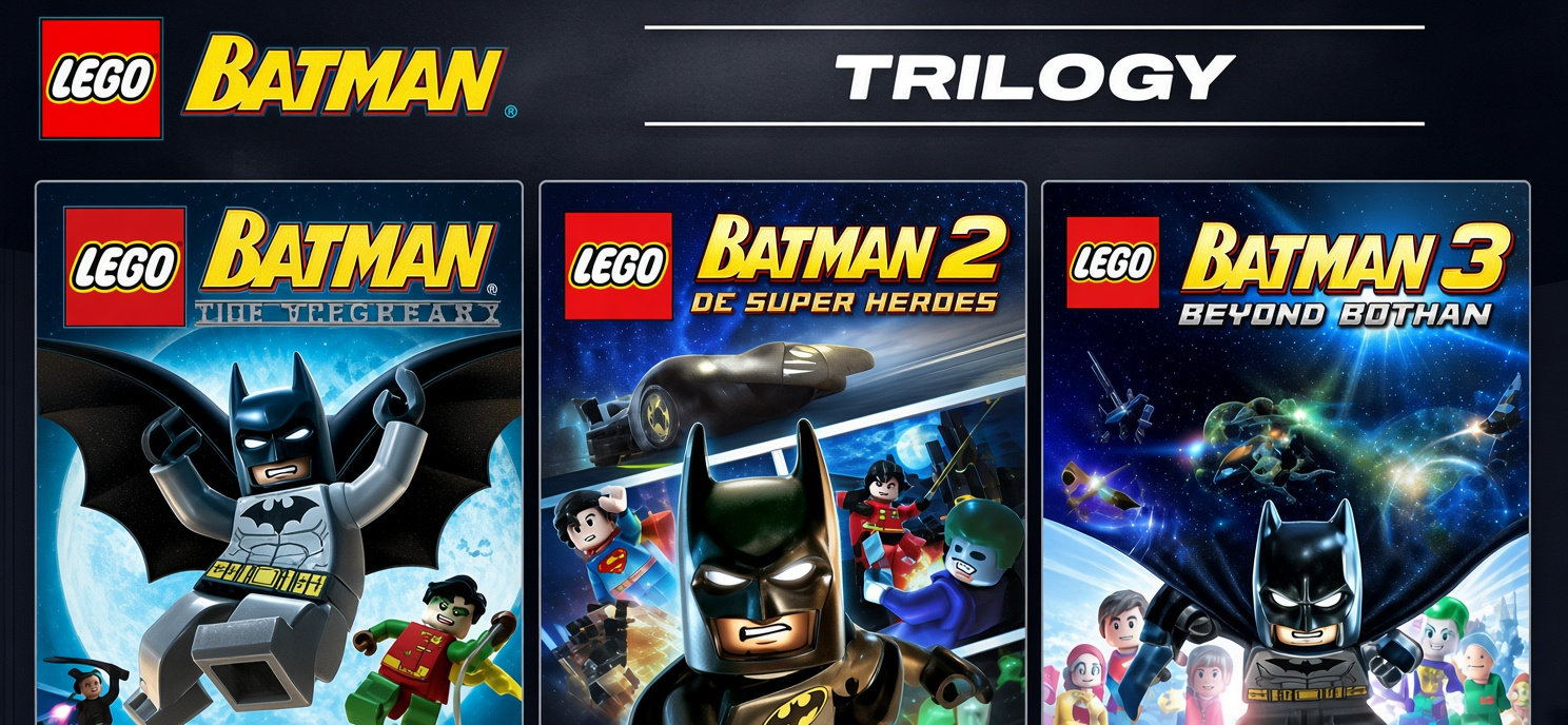 Nuuvem: Pack Trilogía de LEGO Batman (La saga completa)