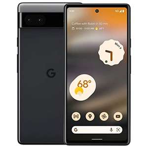 Amazon: Google Pixel 6a, 6.1" Oled - Smartphone desbloqueado 12 megapíxeles, 5G, 128 GB, 6 ram - carbón (reacondicionado)