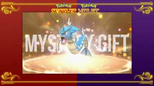 Gyarados de regalo - Pokemon Scarlet/Violet