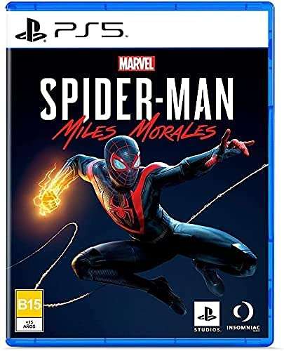 Amazon: Spider Man Mike Morales - PS5 ($699 pagando en Oxxo)