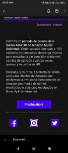 Amazon Music Unlimited: 6 meses gratis para quienes les llegó el correo