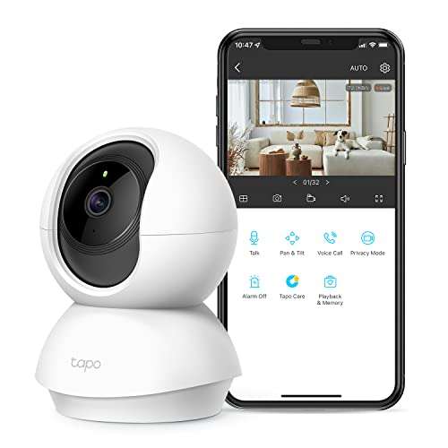 Amazon: TP-Link Tapo C320WS, Cámara de Seguridad Wi-Fi para Exteriores + Tapo C210, Cámara Interior, 3MP Ultra Alta Definición