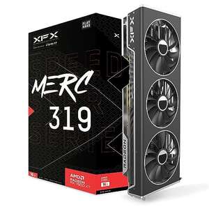 Amazon: XFX Speedster MERC319 RX 7800 XT Tarjeta gráfica para Juegos Negra 16 GB GDDR6 HDMI 3xDP, AMD RDNA 3 RX-78TMERCB9