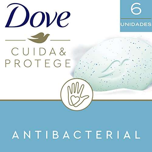 Amazon: Jabón DOVE Antibacterial 6 pack de 90 g | Planea y Ahorra, envío gratis con Prime