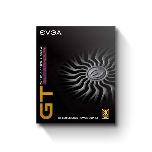 Amazon: Fuente de poder modular EVGA Supernova 550 GT 80 Plus Gold