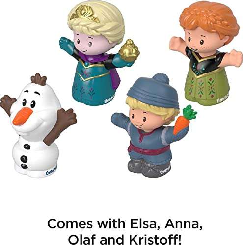 Amazon: Little People, Frozen 4 personajes | Envío prime