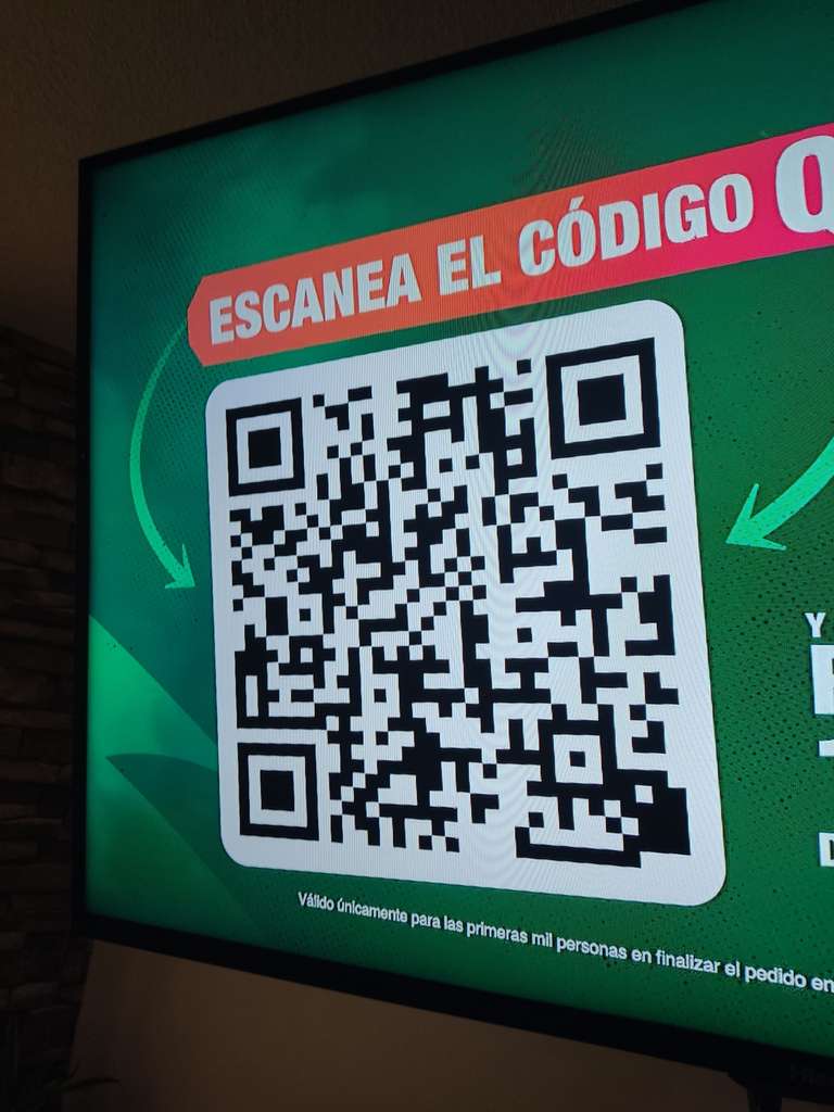 Rappi: Starbucks Paradise Drink gratis escaneando el código qr