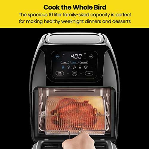 Amazon: Chefman Horno Freidora de Aire Digital de 10 Litros