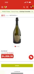 Soriana Dom Perignon champagne para ocasión especial ;)