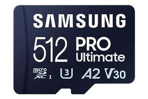 Amazon: SAMSUNG PRO Ultimate microSD Memory Card + Adapter, 512GB microSDXC