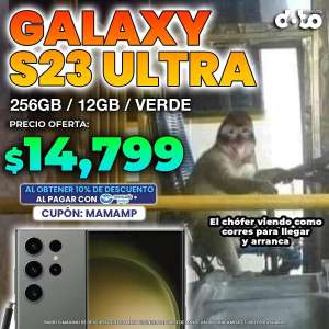 Doto: Galaxy S23 Ultra 12GB/256GB (Pagando con Mercado Pago)