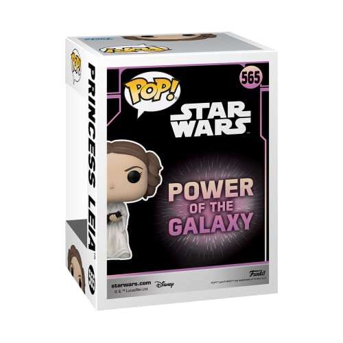 Amazon: Funko - Leia -¡Papá! Star Wars: El poder de la galaxia