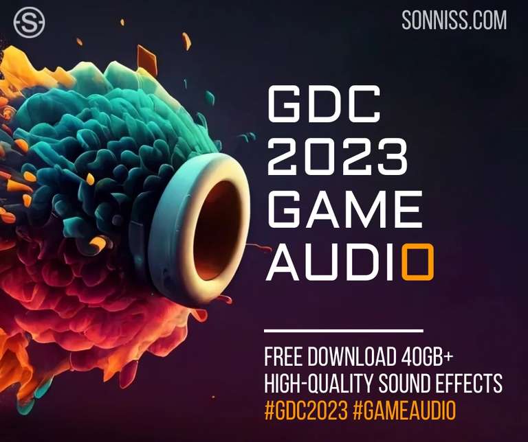 GDC 2023: Game Audio Bundle | Pack de 44 Gb de efectos de sonido para desarollo de videojuegos GRATIS