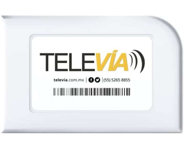 Amazon : TeleVía TG300 Tag con $150 pesos de saldo incluído | envío gratis con Prime
