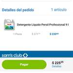 Sam's Club: Persil, Detergente Líquido Profesional 9 litros