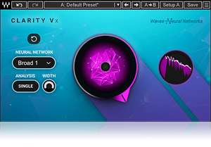 Waves: Clarity Vx a 29.99 dólares, denoiser de ambiente para voz