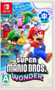 Amazon: Super Mario Bros. Wonder para Nintendo Switch pagando en efectivo