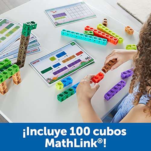 Amazon: Learning Resources MathLink Cubes Kindergarten Dino Time