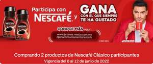 Chedraui: Envío gratis de tu súper en la compra de 2 productos de Nescafé Clásico participantes