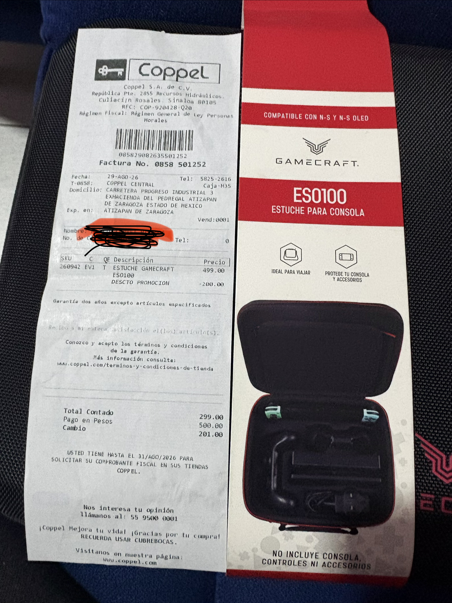Coppel: Estuche para Nsw de $499 a $299