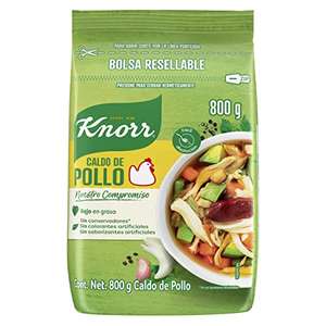 Amazon: Knorr Caldo de Pollo Granulado 800 gr | Planea y Ahorra, envío gratis con Prime
