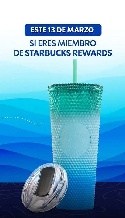 Starbucks Rewards - Early Access del Cold Cup Tricolor el 17 de marzo