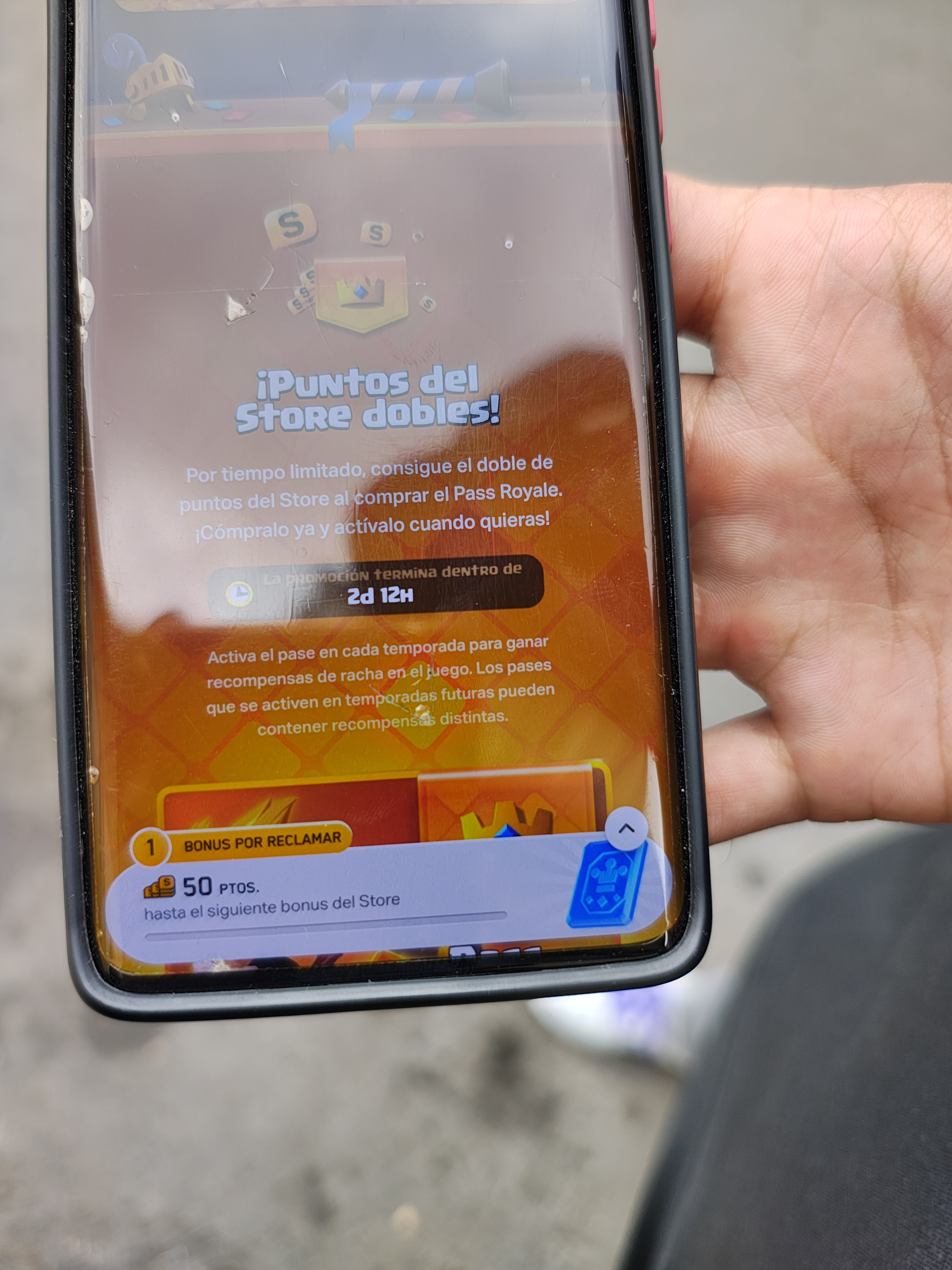 Clash Royale: Camino de bonus con cofre de la suerte gratis