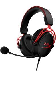 Amazon: HyperX Cloud Alpha - Audífonos headset para gaming, Rojo