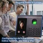 Amazon: RACK & PACK Reloj checador Biometrico
