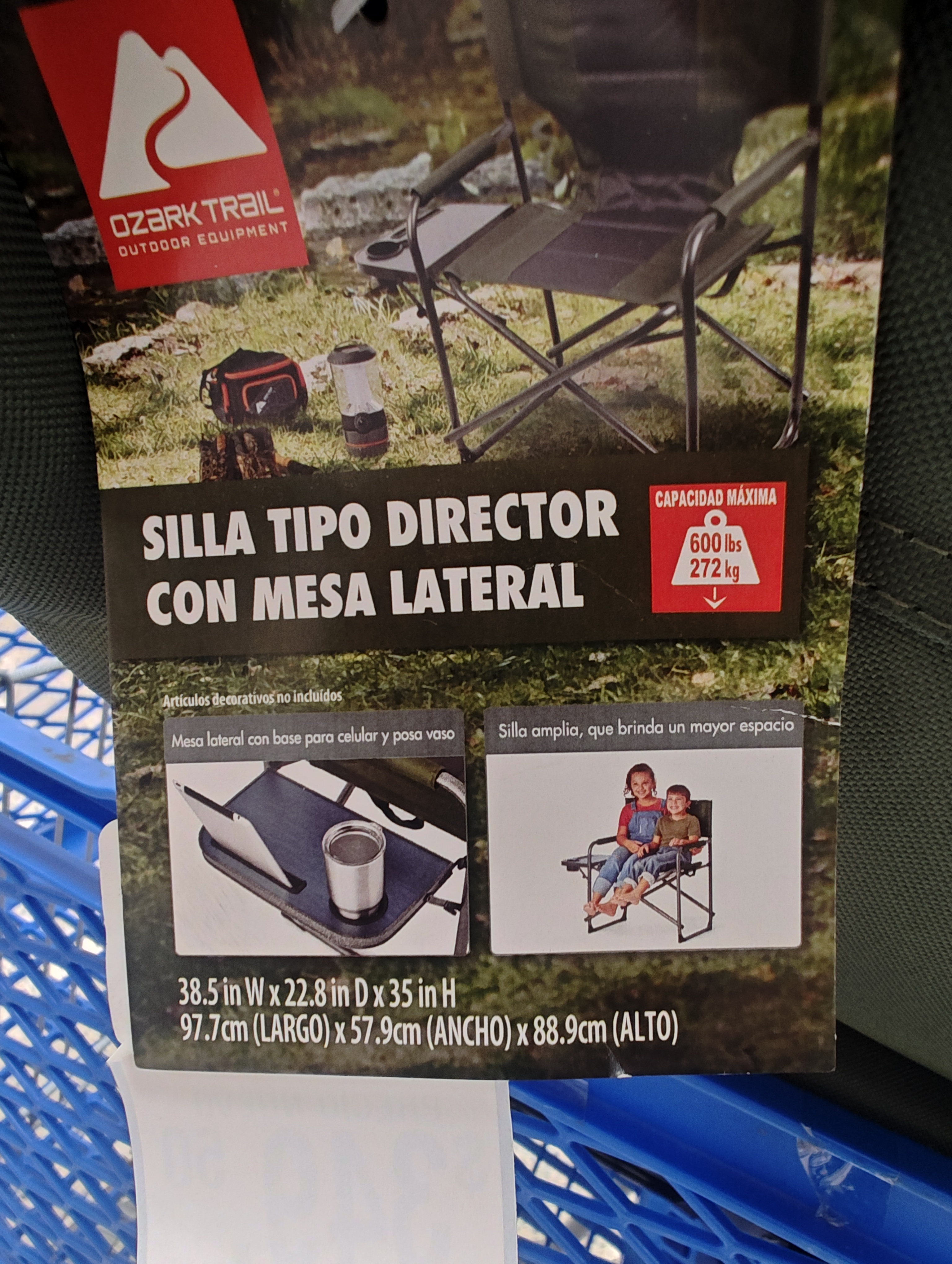 Walmart: Silla plegable Director